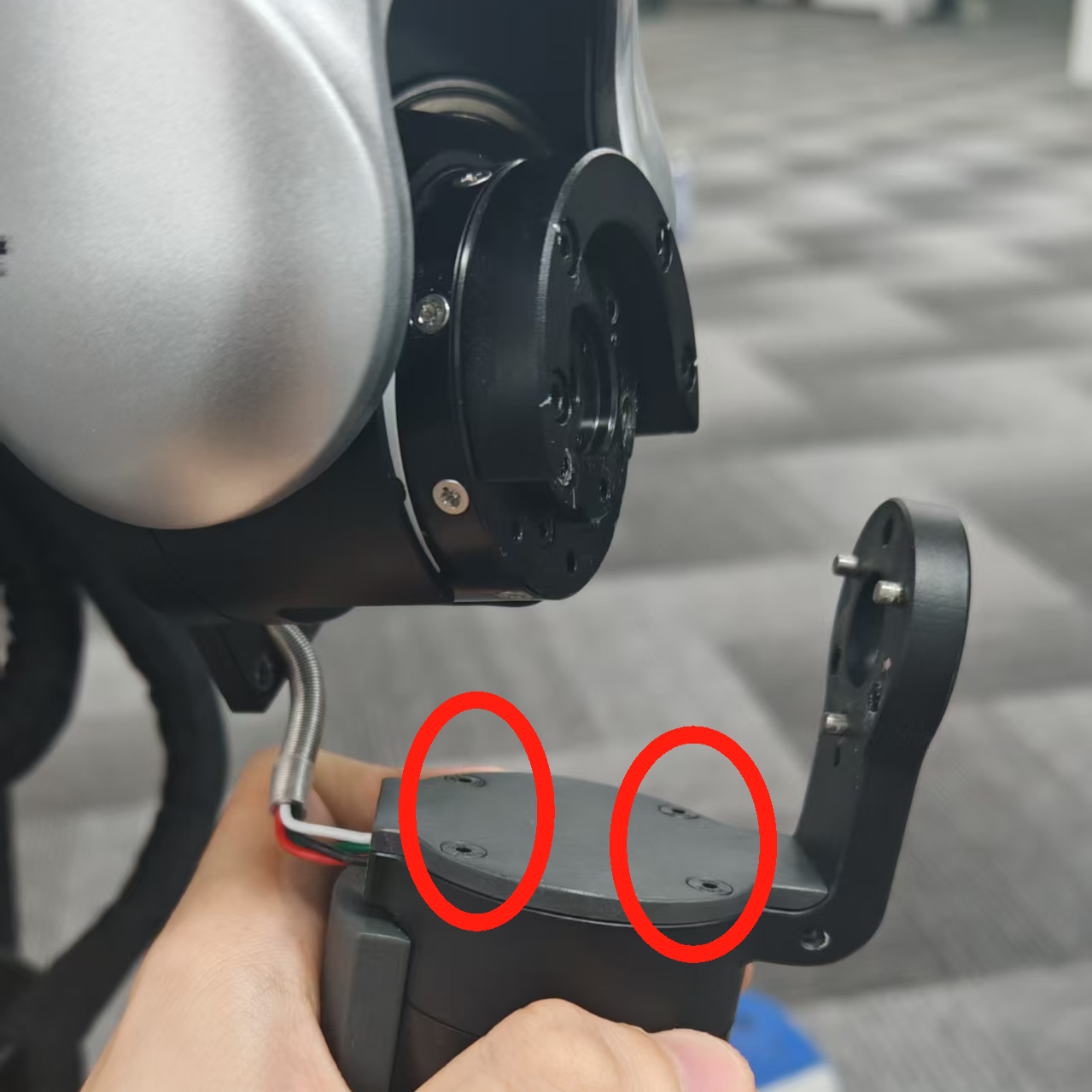 夹爪换灵巧手支架