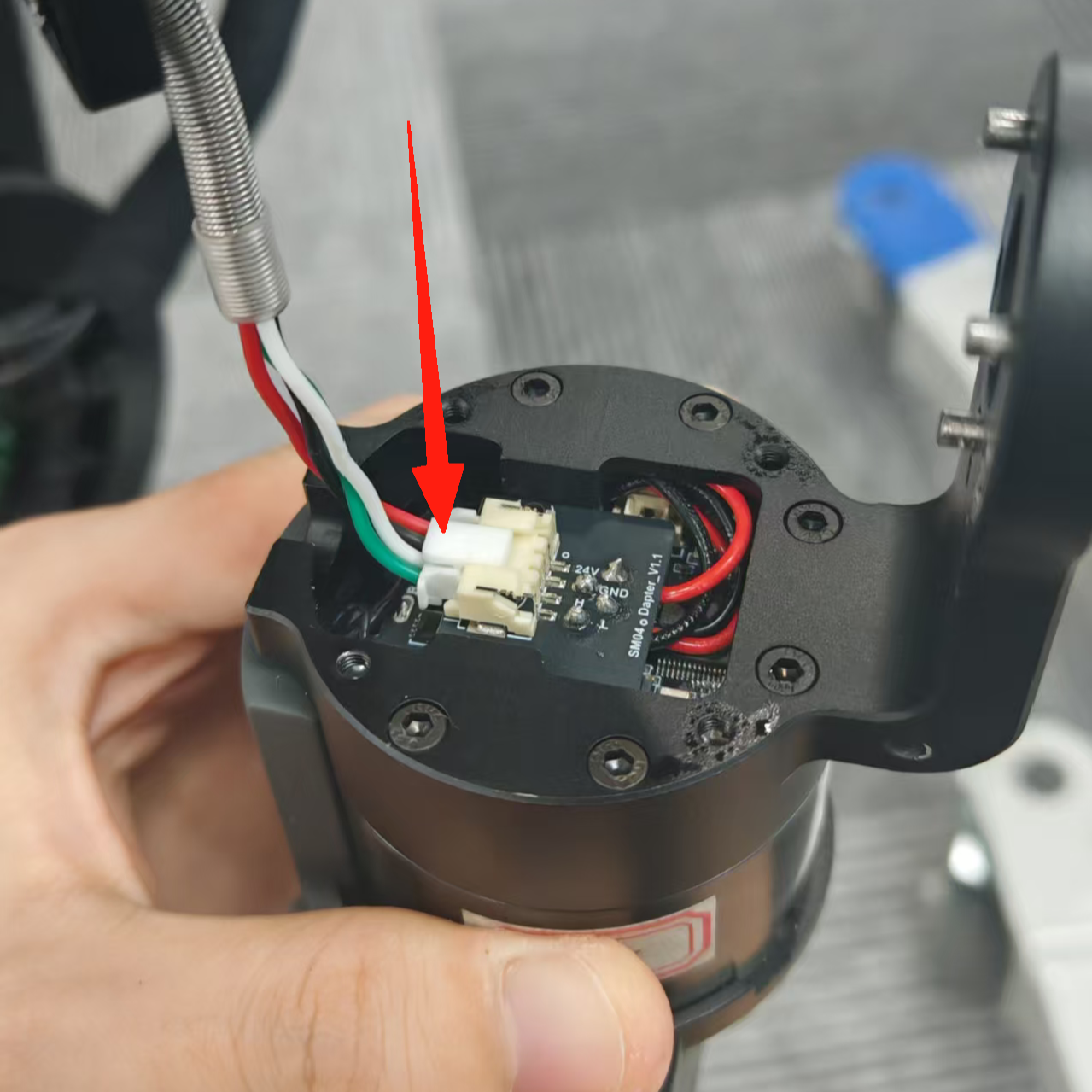 夹爪换灵巧手支架